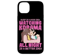Goodbye Sleep Hello Korean Drama drôle Coque pour iPhone 14 Plus