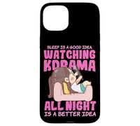 Goodbye Sleep Hello Korean Drama drôle Coque pour iPhone 15 Plus