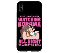 Goodbye Sleep Hello Korean Drama drôle Coque pour iPhone XS Max