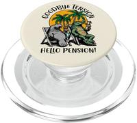 Goodbye Tension Hello Pension Motif Crocodile PopSockets PopGrip pour MagSafe
