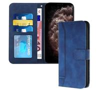 GoodcAcy Coque pour Motorola Moto G14 avec Béquille Case,Bleu