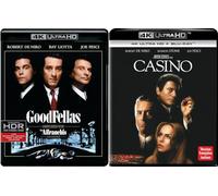GoodFellas / Casino (Scorsese & De Niro Double Feature) [4K UHD + Blu-Ray - 2 Sets]