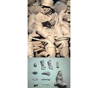 GoodFYouth 1/16 Maquette en résine d'un soldat allemand de la Seconde Guerre mondiale dans un char d'assaut non peinte et non assemblée (Pas de réservoir) //6A3J38y