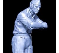 GoodFYouth 1/16 Maquette en résine d'un soldat allemand de la Seconde Guerre mondiale dans un char d'assaut non peinte et non assemblée (Pas de réservoir) //6A3J9y