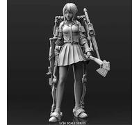 GoodFYouth 1/24 Kit de modèle réduit en résine d'agent féminin de Science-Fiction Kit de modèle réduit en résine de Soldat Non Peint et Non assemblé //D4X6j55