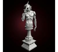GoodFYouth H75mm - Maquette de Buste de Guerrier de l'enfer Antique Kit de résine de Soldat Non Peint et Non assemblé //l2i0j1