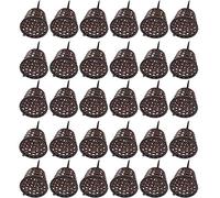 GOODGDN Outil De Bonsaï avec Couvercle, Bonsaï avec Couvercle Boîte D'engrais, 30 pcs Boîte Engrais Organique Epandeur Plastique pour Panier Rangement pour Plantes en Pot