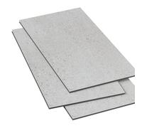 GoodHome Dalle PVC Clipsable Mambo 61 x 32 cm Granito Gris (Vendue au Carton, 12 Dalles)