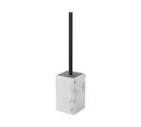 GoodHome Pot à Balai WC Elland Effet marbre