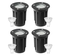 Goodia Spot Encastrable Exterieur sol Carré Pour Gu10 IP67 étanche 230V