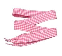 Goodlace 25mm Lacets imprimés Lacets plats avec motif - Pour baskets, chucks 120cm N°21 Rose