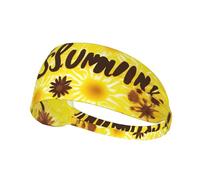 Goodlooking Hello Nice Sunshines Bandeau de sport imprimé bandeau extensible large unisexe décontracté