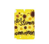 Goodlooking Lot de 10 feuilles de désodorisant pour voiture Motif Hello Nice Sunshines avec cordes pour décoration