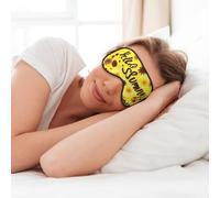 Goodlooking Masque de sommeil doux pour les yeux Motif Hello Nice Sunshines Pour homme et femme
