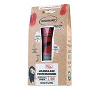 Goodmark 02080480 - Crème de maquillage professionnelle Marron foncé, 1 pièce, 28 ml, en tube, chocolat, crème, sur carte blister, maquillage, maquillage, carnaval, costume, scène, théâtre, Halloween