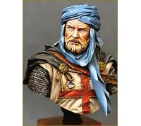 Goodmoel 1/10 modèle de buste en résine de templier de l'histoire ancienne/Kit moulé sous pression de soldat non assemblé et non peint/Lw-735