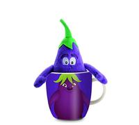 Goodness Gang Peluche dans une tasse - Jouet en peluche doux et câlin avec tasse assortie pour se blottir et jouer - Sûr, facile à nettoyer et faire briller l'imagination des enfants - 8 ans à