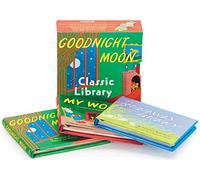 Goodnight Moon Classic Library: Contains Goodnight Moon, The Runaway Bunny, and My World - Three Jacketed Margaret Wise Brown Picture Books in a Miniature Slipcase for Kids (Ages 4-8)