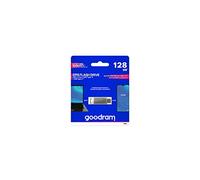 Goodram Clé USB 128 Go ODA3 avec Interface USB 3.2 Gen 1 2 x USB A et 1 x Ports USB C Vitesse de Lecture jusqu'à 60 Mos et Vitesse d'écriture jusqu'à 20 Mos Argent 128 Go