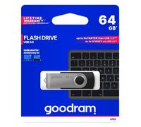 Clé USB GOODRAM UTS3 64 Go USB 3.1 noir - Jusqu'à 60 Mo/s