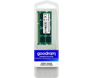 Goodram GR1333S364L9S/4G module de mémoire 4 Go 1 x 4 Go DDR3 204-pin SO-DIMM