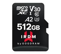 GOODRAM IRDM microSDXC 512GB V30 UHS-I U3 + adapter