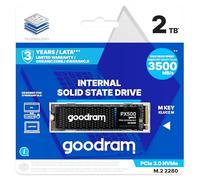 GoodRam - Lecteur Externe - Px500 Gen.3 - Disque Dur Interne - Interface PCIe Gen 3x4 - Prise en Charge NVMe 1.4 - Stockage de données Multiples - 2To - 3500 Mo/s - 2800 Mo/s