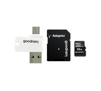 GoodRAM Carte microSDHC M1A4-0320R12 32 Go Classe 10 avec adaptateur et lecteur de carte