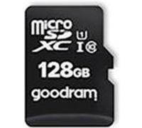 GOODRAM M1AA - Carte mémoire flash (adaptateur microSDXC vers SD inclus(e)) - 128 Go - UHS-I U1 / Class10 - microSDXC UHS-I Noir G