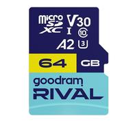 GOODRAM microSDXC 64GB V30 A2 UHS I U3 RIVAL ada