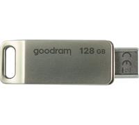 Goodram ODA3 lecteur USB flash 128 Go USB Type-A / USB Type-C 3.2 Gen 1 (3.1 Gen 1) Argent