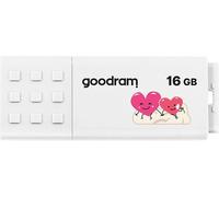 GoodRam UME3-0160W0R11-V Pendrive (16GB ; USB 3.0 ; blanc) VALENTINE