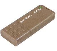 Goodram - Clé USB 64Go Ume3 Eco - Boitier Et Packaging en Matériau 100% Recyclés