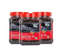 GOODRICKE Thé Darjeeling bio torréfié - 250 g (lot de 3) | Thé à feuilles entières 100 % bio | Thé Darjeeling à longues feuilles | Feuilles en vrac | Thé noir Darjeeling