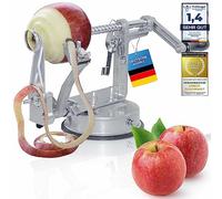 Goods & Gadgets Éplucheur de pommes 3 en 1 en acier inoxydable