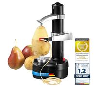 GOODS+GADGETS Éplucheur de pommes électrique Éplucheur de pommes Éplucheur automatique de légumes Éplucheur de fruits Éplucheur électrique pour fruits et légumes