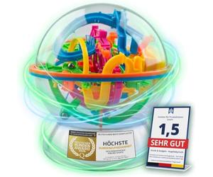 GOODS+GADGETS® Labyrinthe à Billes 3D - Boule Parcours Bille Niveau Avancé