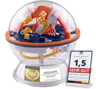 GOODS+GADGETS® Labyrinthe à Billes 3D - Magic Maze Ball Puzzle, 5 Niveaux