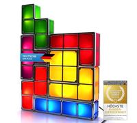 Goods & Gadgets® Lampe Tetris LED Modulable - Blocs 4x4 cm