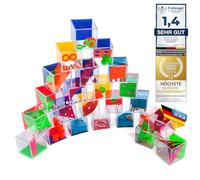 Goods & Gadgets Mini Puzzle Mega Set avec 24 jeux de balle Jeux d'adresse comme sac de fête