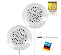 GOODS+GADGETS® Oreiller Haut-Parleur Duo avec Prise Jack 3,5 mm
