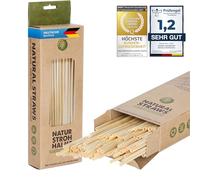 Goods & Gadgets Pailles bio 100 pièces jetables (blé).