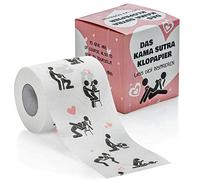 GOODS+GADGETS® Papier Toilette Kamasutra Drôle - 200 Feuilles