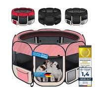 Goods & Gadgets Parc XXL pour chiots, chatons, lapins et autres petits animaux