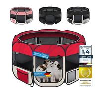 Goods & Gadgets Parc XXL pour chiots, chatons, lapins et autres petits animaux