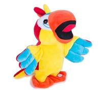 Goods & Gadgets® Perroquet Parlant Dansant - Peluche Interactive Qui Répète | Bat des ailes, danse et répète vos mots - mélodies intégrées, amusement immédiat pour enfants