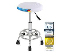 GOODS+GADGETS® Tabouret de Travail Roulant Ergonomique, Hauteur 46-63 cm