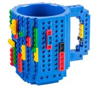 GOODS+GADGETS® Tasse Lego 350 ml - Mug Briques de Construction Bleu