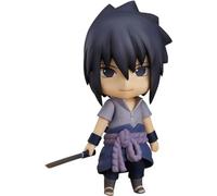 GOODSMILE Naruto Shippuden-Sasuke Uchiha Figurine Nendoroid 10 cm REPROD, Noir, estándar, Schwarz, Estándar