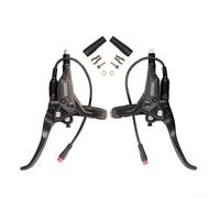 Goodtaste GT03 Leviers de frein pour vélo électrique avec fonction de mise hors tension 2 broches en alliage d'aluminium pour VTT Longueur du câble 350 cm 22,2 mm Diamètre de serrage (3 broches